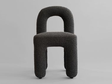 Upholstered Bouclé chair DAIKU 101 Copenhagen
