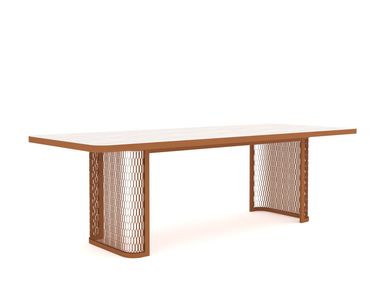 Rectangular HPL garden table VENTURA DINING TABLE 10Deka