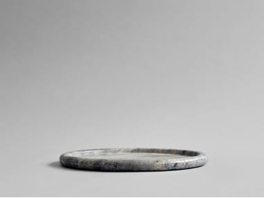 Vassoio rotondo in travertino ENKEI TRAY MAXI 101 Copenhagen