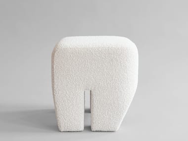 Sgabello basso in tessuto SCULPT STOOL 101 Copenhagen