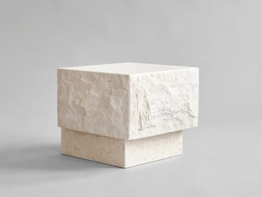 Tavolino basso in pietra calcarea TEMPLE TABLE LOW 101 Copenhagen