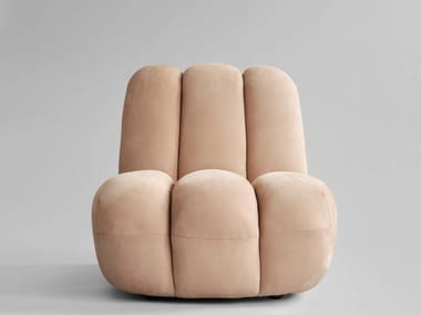 Poltrona in pelle TOE CHAIR NUBUCK 101 Copenhagen