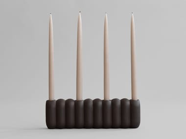Portacandele in ceramica TUBE CANDLE HOLDER BIG 101 Copenhagen