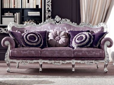 Sofá 3 lugares de tecido 13409 Modenese Luxury Interiors