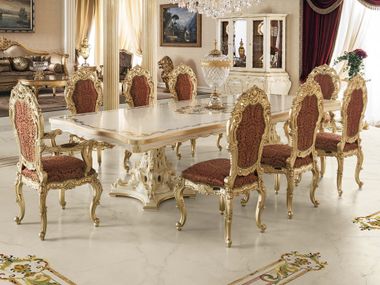 Rectangular wooden table 15114 Modenese Luxury Interiors