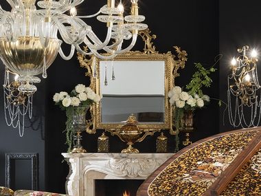 Rectangular wall-mounted mirror 15628 Modenese Luxury Interiors