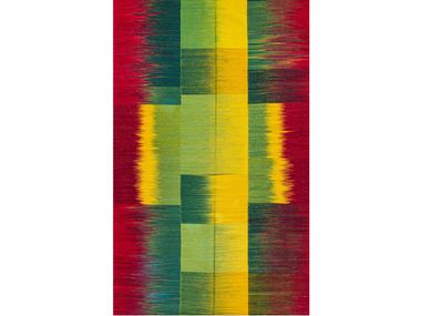 Tappeto rettangolare in lana MAZANDARAN KELIM 19 Zollanvari