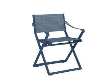 Folding textilene garden chair VICTUS II DINING ARMCHAIR 10Deka