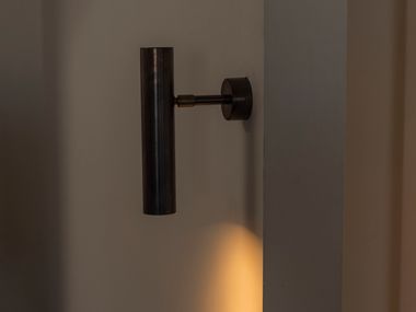 LED brass wall lamp MINI KYLE PT 247LAB