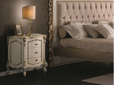 Comodino rettangolare in legno con cassetti 35TH ANNIVERSARY 2592 SCAPPINI & C