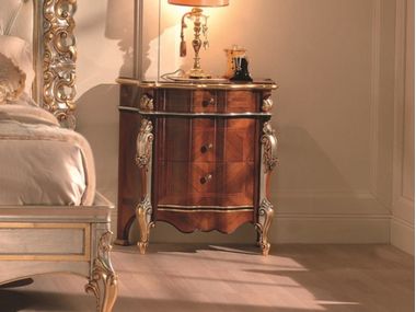 Comodino rettangolare in legno con cassetti 35TH ANNIVERSARY 2042 SCAPPINI & C