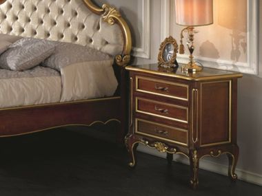 Comodino rettangolare in legno con cassetti 35TH ANNIVERSARY 2092-3 SCAPPINI & C