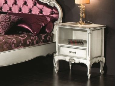 Comodino rettangolare in legno con cassetti 35TH ANNIVERSARY 2092 SCAPPINI & C