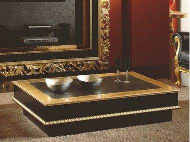 Low rectangular wooden coffee table 35TH ANNIVERSARY 2210 SCAPPINI & C