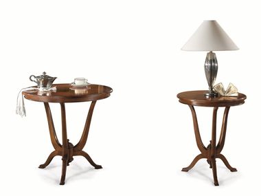 Round wooden table with star base 35TH ANNIVERSARY 326- 327 SCAPPINI & C