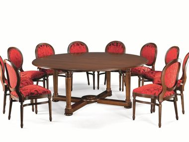 Folding round wooden dining table 35TH ANNIVERSARY 339 SCAPPINI & C