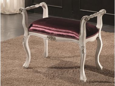 Low fabric stool with padded seat 35TH ANNIVERSARY 555 SCAPPINI & C