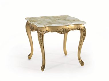 Square Calacatta marble high side table for living room 35TH ANNIVERSARY 875-M SCAPPINI & C