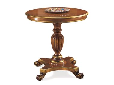 Round wooden dining table 35TH ANNIVERSARY 883 SCAPPINI & C