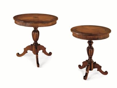 Round wooden living room table 35TH ANNIVERSARY 963/960 SCAPPINI & C