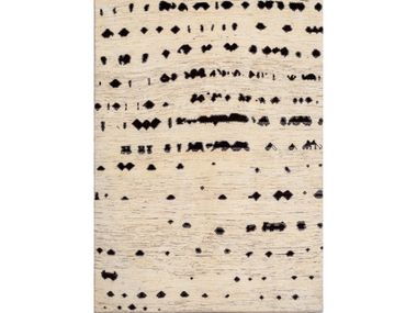 Rectangular patterned wool rug CONSTANCE 2 Zollanvari