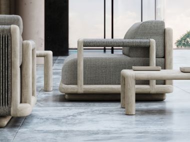Outdoor lounge chairs