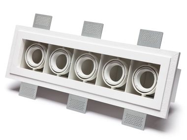 Faretto da incasso multiplo in Cristaly® a soffitto 4246L 9010 novantadieci