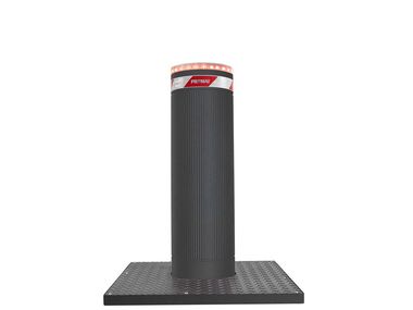 Electric bollard with base plate 275/K4EMB Pilomat