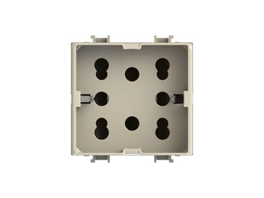 4 BOX, SIDE 4B.A.H21 Presa a due moduli per serie civile