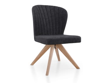 5A Design, GLORIA SPIDER Sedia su trespolo imbottita in pelle