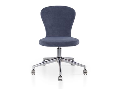 5A Design, HERA 5 WAYS Sedia ufficio operativa ad altezza regolabile girevole in tessuto a 5 razze