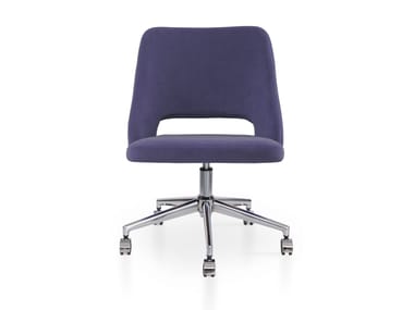 5A Design, PARADISE 5 WAYS Sedia ufficio operativa girevole ad altezza regolabile in tessuto a 5 razze