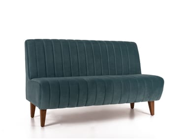 5A Design, SENSE Panca in tessuto con schienale