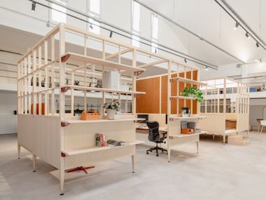 Office workstation 6x6 - ORIZZONTE WORKSTATION 6x6