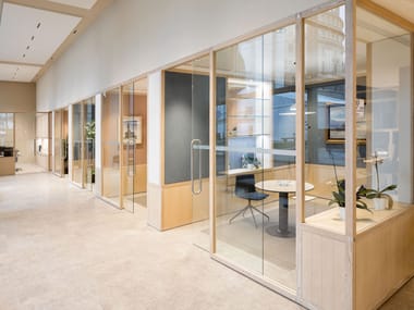 6x6, 6x6 - PARTITIONS Sistema modulare componibile in legno per zone di lavoro