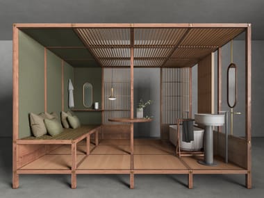 6x6, COMPOSE YOUR LIFE - BATH & RELAX Sistema modulare componibile per ambienti bagno e aree relax