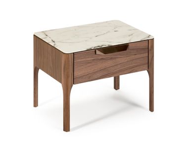 Comodino in noce con cassetti 7038 Angel Cerdá