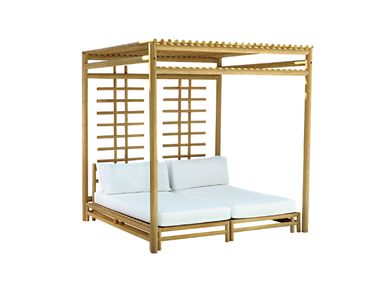 Teak gazebo WOO SYSTEM CBdesign