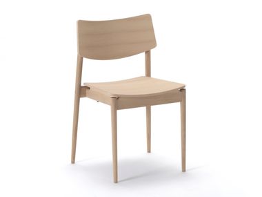 Stackable wooden dining chair A-DC01 KARIMOKU