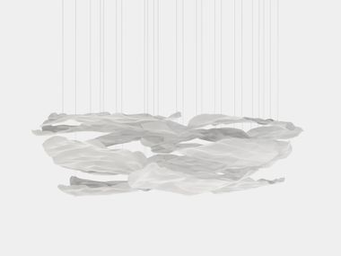 LED wire mesh pendant lamp BRÉTEMA A-Emotional Light