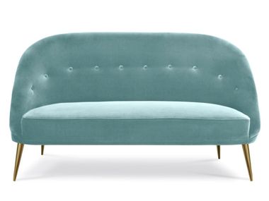 Kleines Sofa aus Samt ABERDEEN | Kleines Sofa KOKET