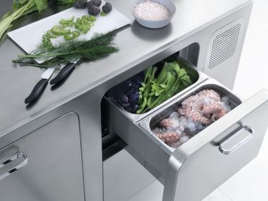 Stainless steel refrigerated drawers Refrigerated drawers ABIMIS