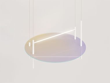 Swivel pendant lamp OÌ CIRCLE SHADES ACCENTO
