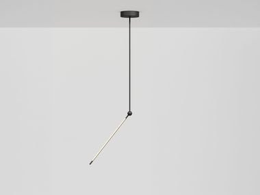 Adjustable ceiling lamp PIVÒ CS ACCENTO