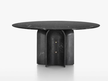 Round marble table LE CUPOLE ACERBIS