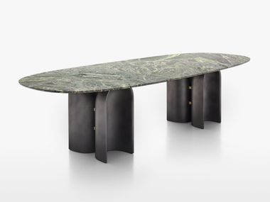 Fixed marble table LE CUPOLE ACERBIS