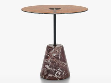 Tavolino alto in pietra naturale MENHIR MINI ACERBIS