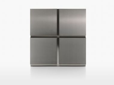 Stainless steel highboard PARIOLI ACERBIS