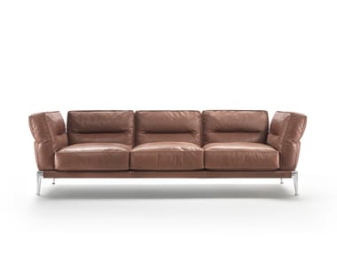 Sectional leather sofa ADDA