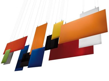 Hanging fabric acoustic baffles BAFFLE ADDO Furniture